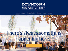 Tablet Screenshot of downtownnewwest.ca